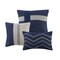 Queen Faux Suede Comforter Set 7 Piece Heather Grey Blue Charcoal Grey